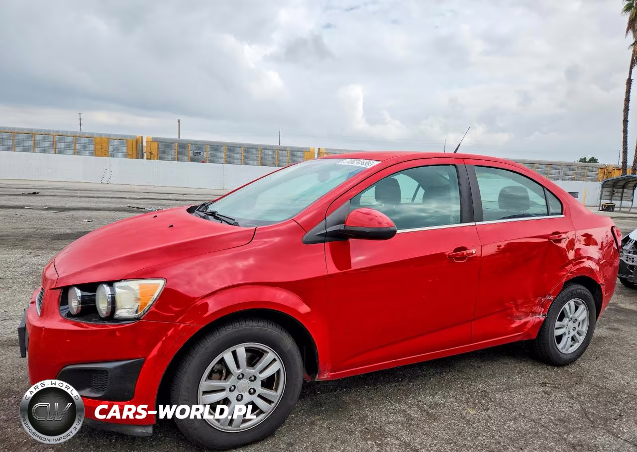 2013 Chevrolet Sonic Lt VIN:1G1JC5SH6D4231097 - 1
