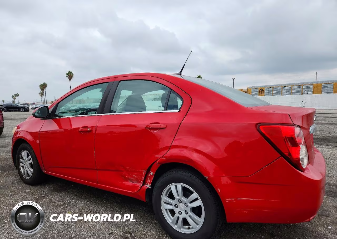 2013 Chevrolet Sonic Lt VIN:1G1JC5SH6D4231097 - 2