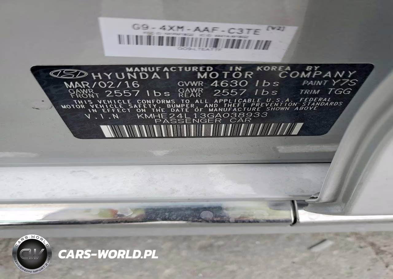 2016 Hyundai Sonata Hybrid Se VIN:KMHE24L13GA038933 - 12