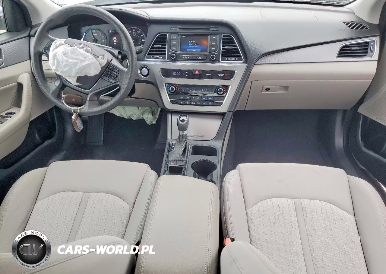 2016 Hyundai Sonata Hybrid Se VIN:KMHE24L13GA038933 - 8