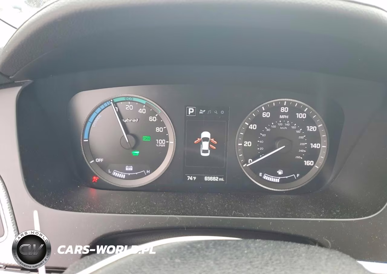 2016 Hyundai Sonata Hybrid Se VIN:KMHE24L13GA038933 - 9