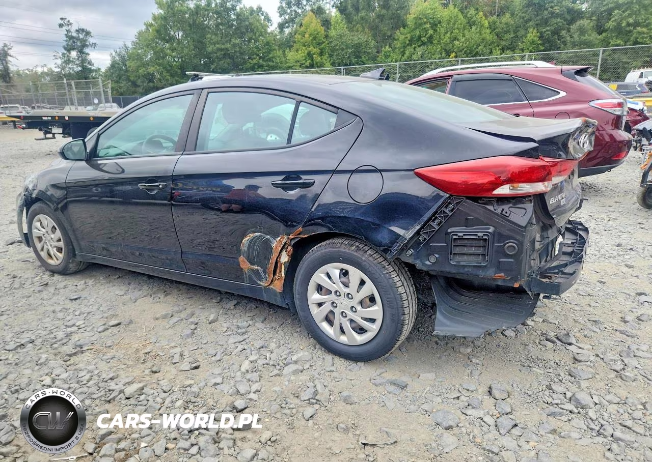 2017 Hyundai Elantra Se VIN:KMHD74LF5HU371093 - 2