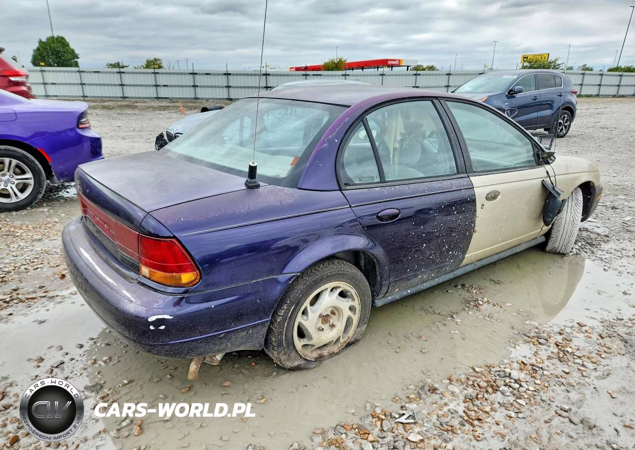 1996 Saturn Sl2 VIN:1G8ZK5279TZ190254 - 3