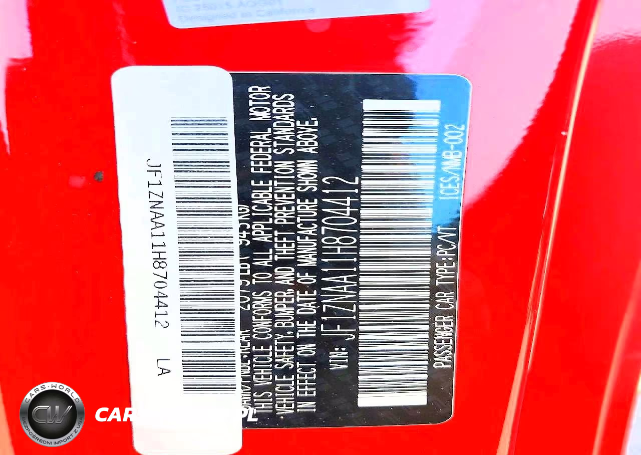 2017 Toyota 86 Base VIN:JF1ZNAA11H8704412 - 12