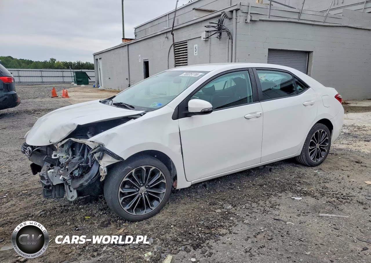 2015 Toyota Corolla S Plus VIN:2T1BURHE6FC286601 - 1