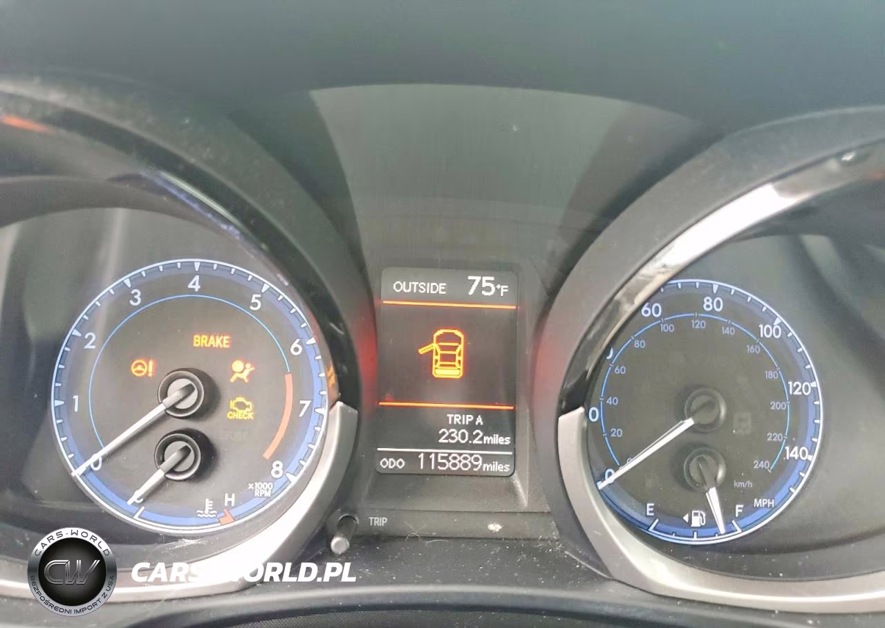 2015 Toyota Corolla S Plus VIN:2T1BURHE6FC286601 - 9