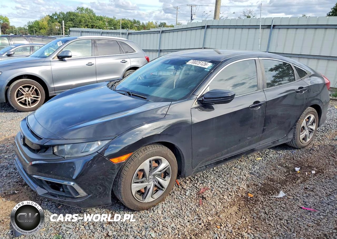 2020 Honda Civic Lx VIN:2HGFC2F65LH564950 - 1