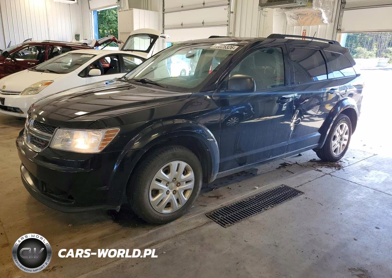 2017 Dodge Journey Se VIN:3C4PDCAB6HT557370 - 1