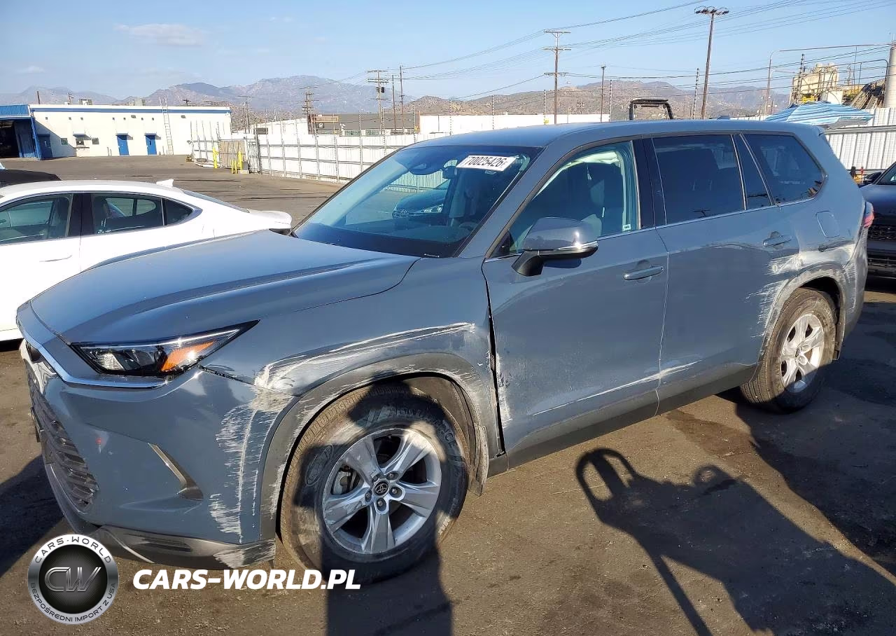 2025 Toyota Grand Highlander Le VIN:5TDAAAA51SS022820 - 1