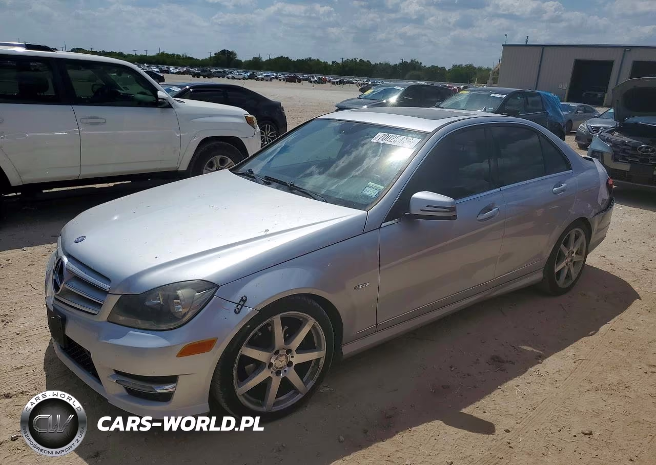 2012 Mercedes-Benz C 250 VIN:WDDGF4HB1CA624842 - 1