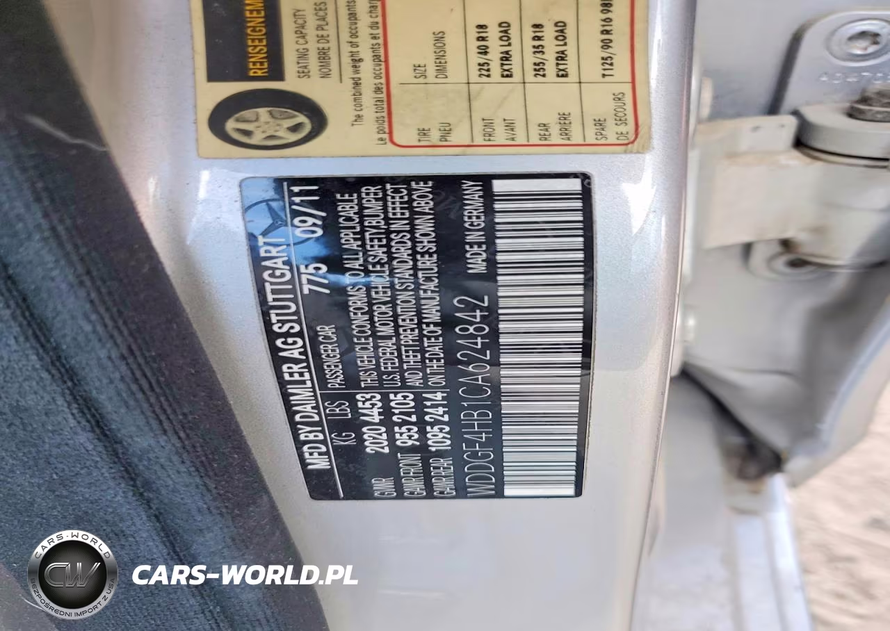 2012 Mercedes-Benz C 250 VIN:WDDGF4HB1CA624842 - 12