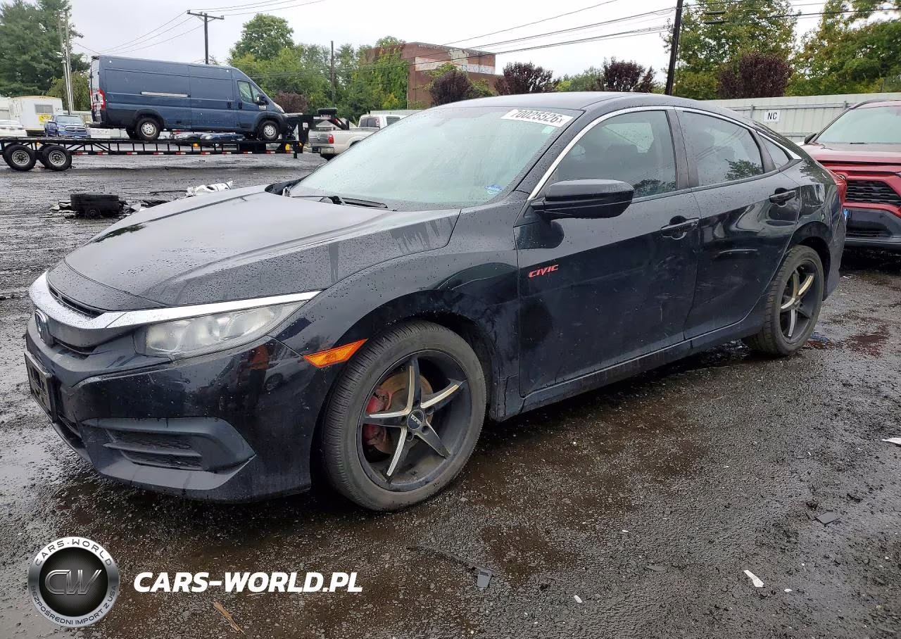 2018 Honda Civic Lx VIN:2HGFC2F53JH523088 - 1