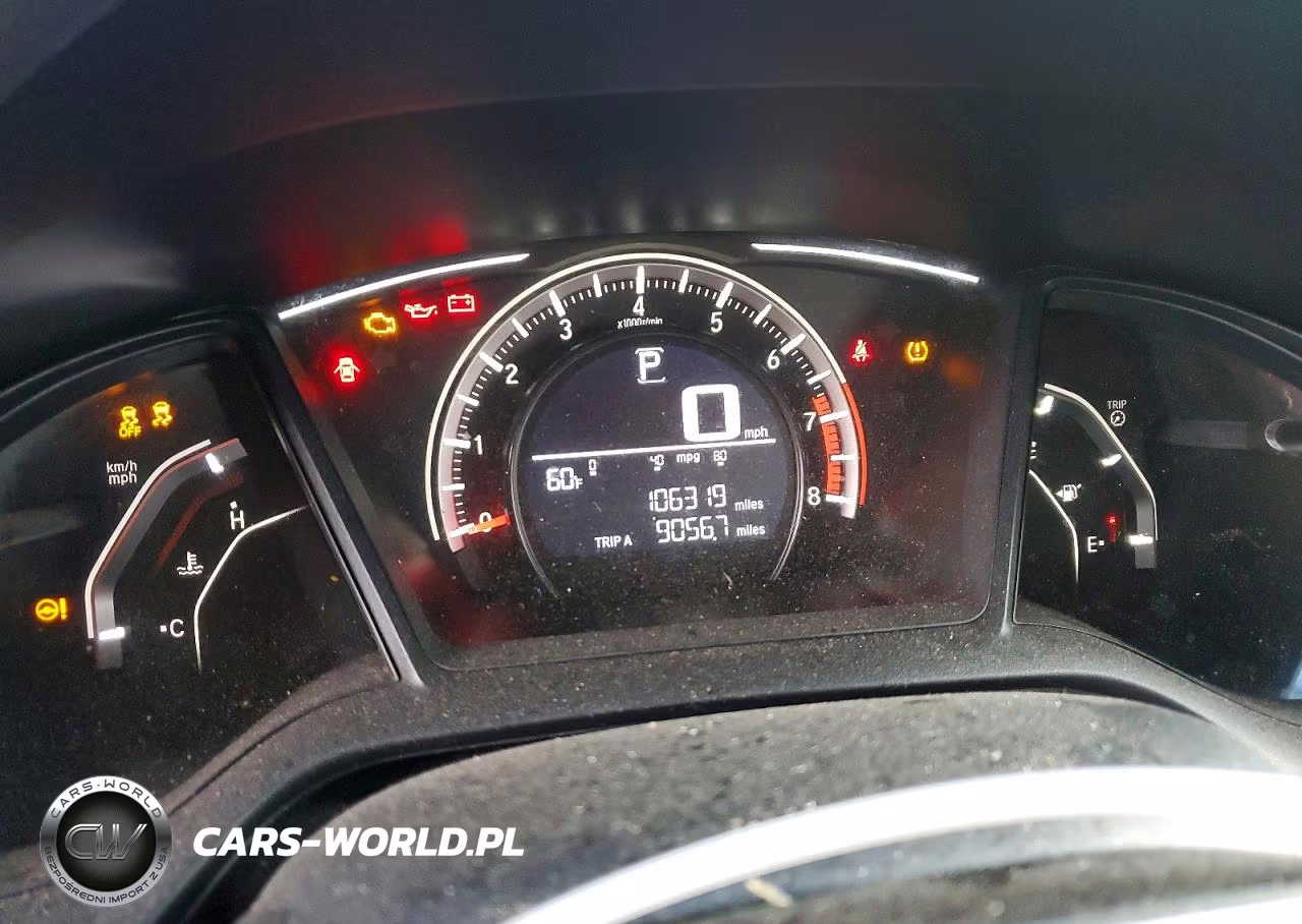 2018 Honda Civic Lx VIN:2HGFC2F53JH523088 - 9