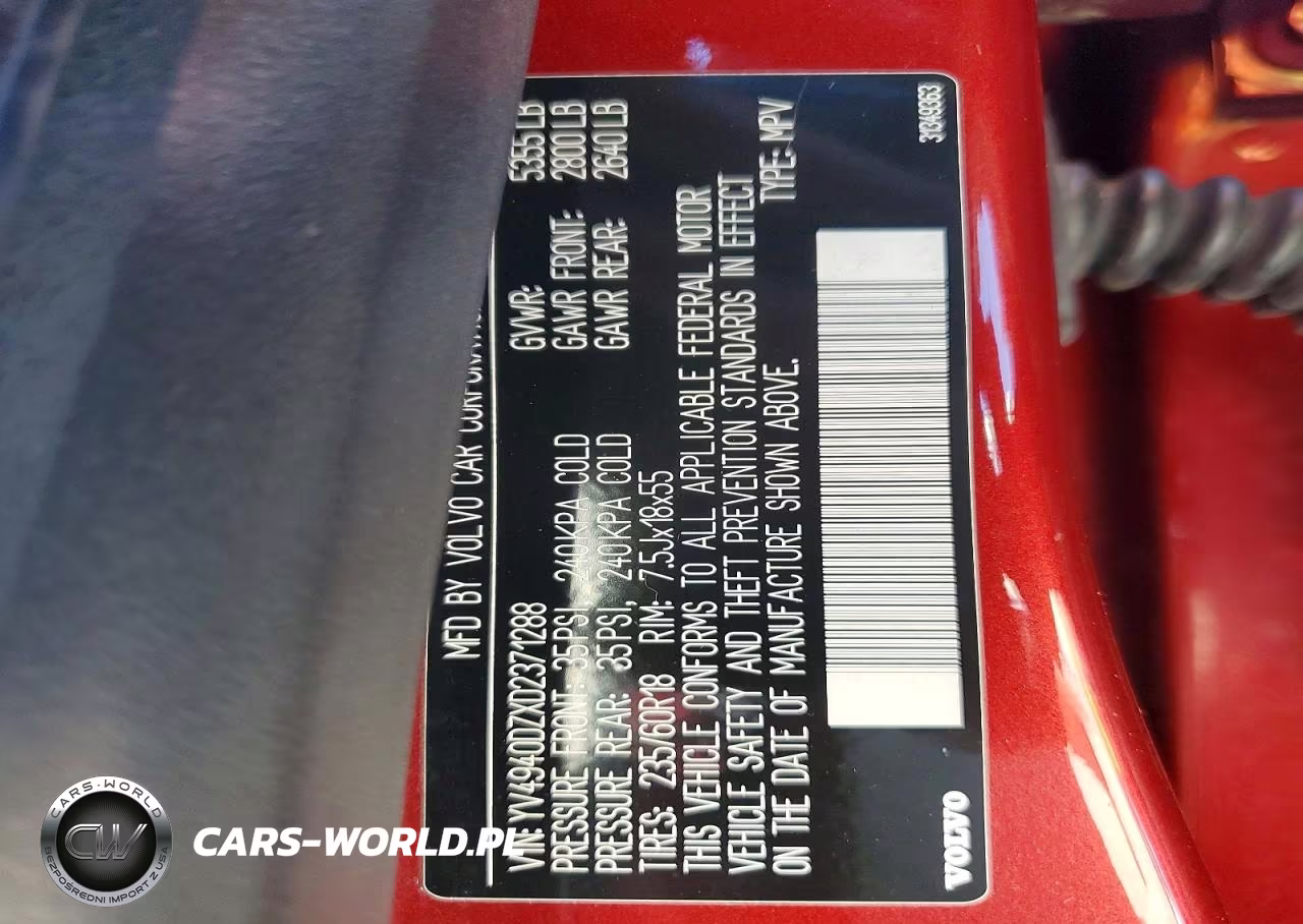 2013 Volvo Xc60 3.2 VIN:YV4940DZXD2371288 - 13