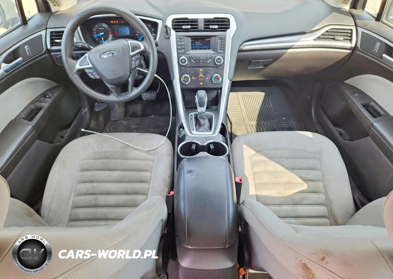 2014 Ford Fusion S VIN:3FA6P0G7XER394404 - 8