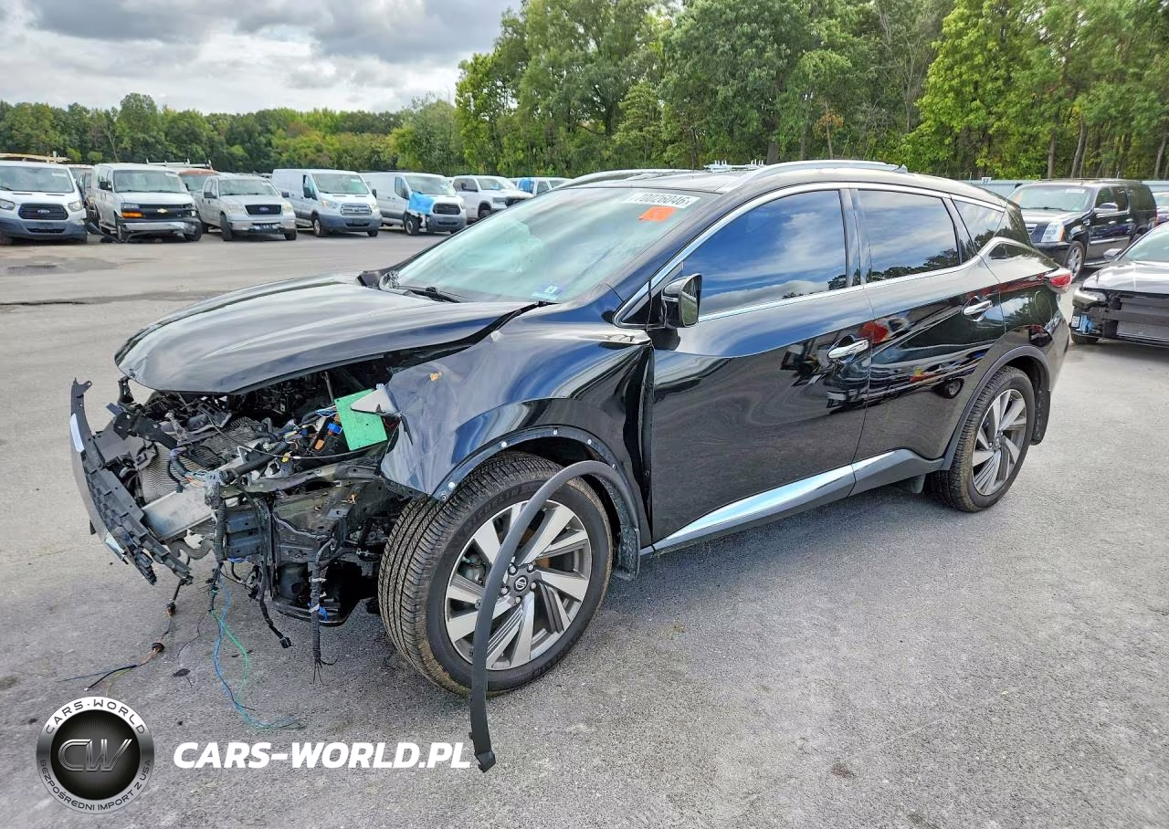 2019 Nissan Murano Sl VIN:5N1AZ2MS1KN107559 - 1