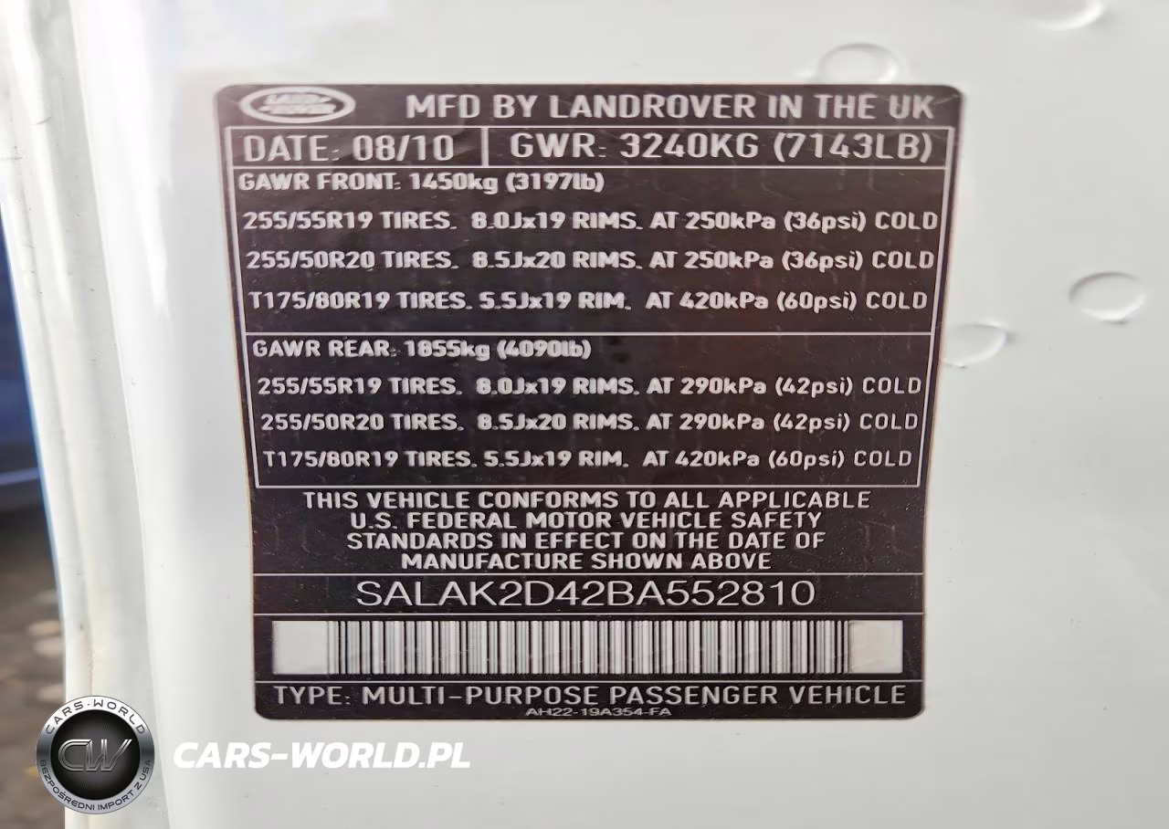 2011 Land Rover Lr4 Hse Luxury VIN:SALAK2D42BA552810 - 13