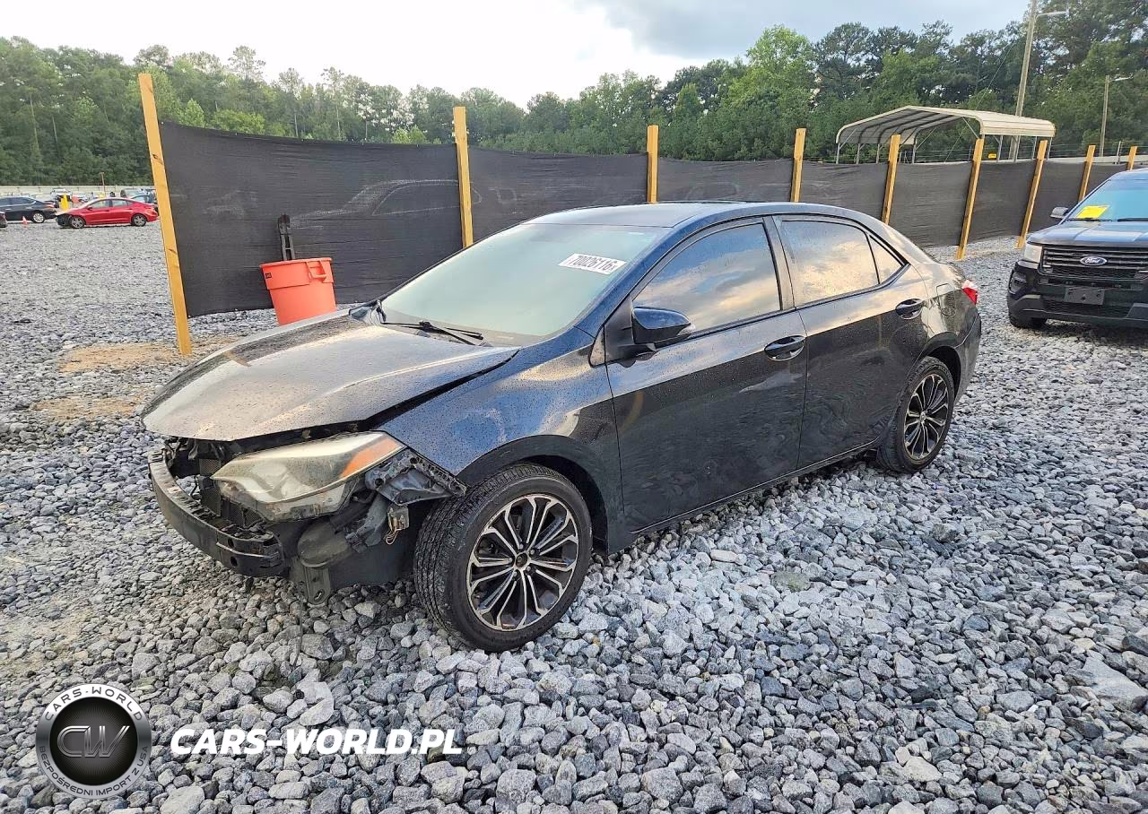 2015 Toyota Corolla S Premium VIN:2T1BURHE8FC427801 - 1