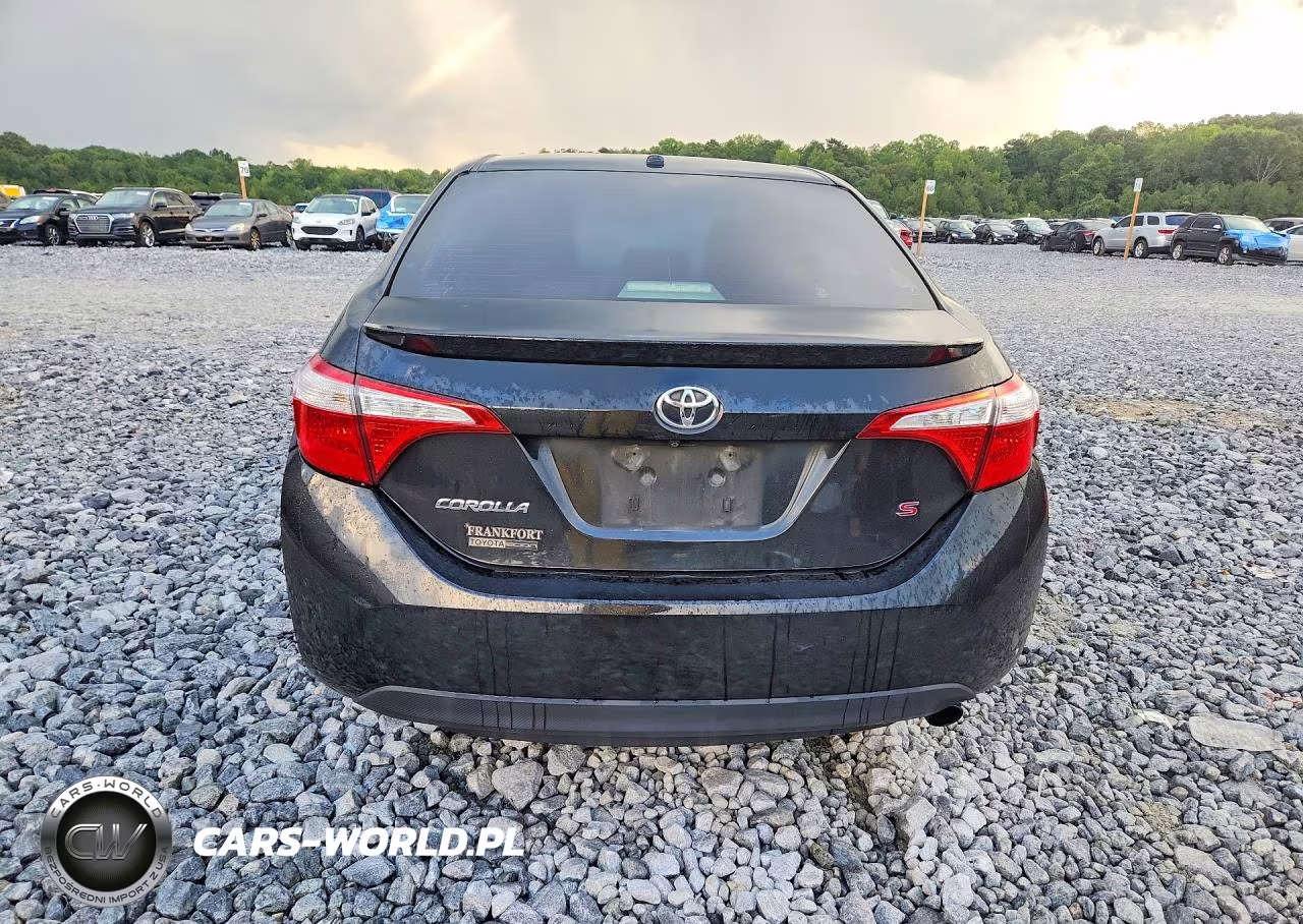 2015 Toyota Corolla S Premium VIN:2T1BURHE8FC427801 - 6