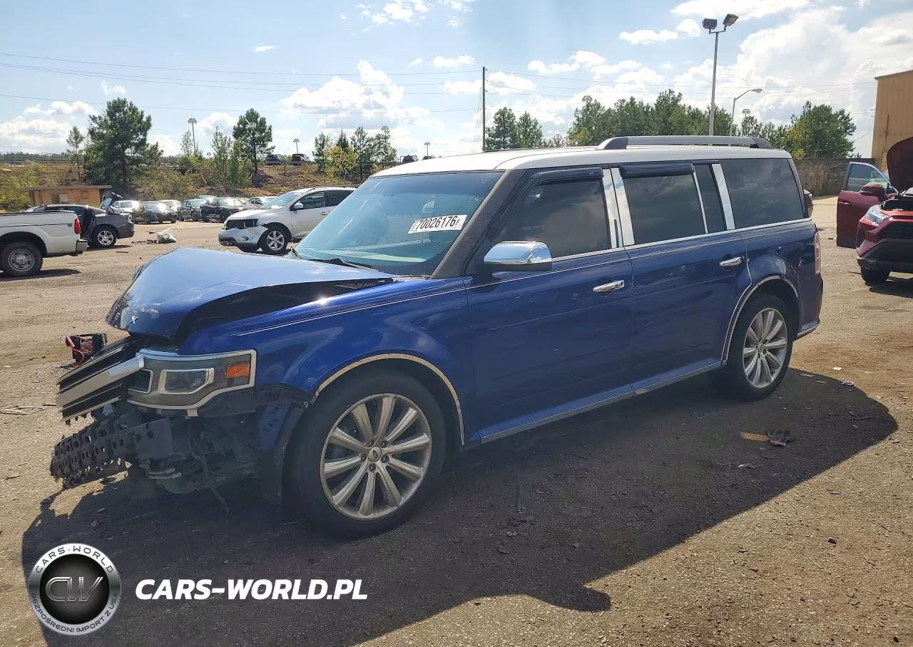 2013 Ford Flex Limited VIN:2FMHK6DT0DBD24151 - 1
