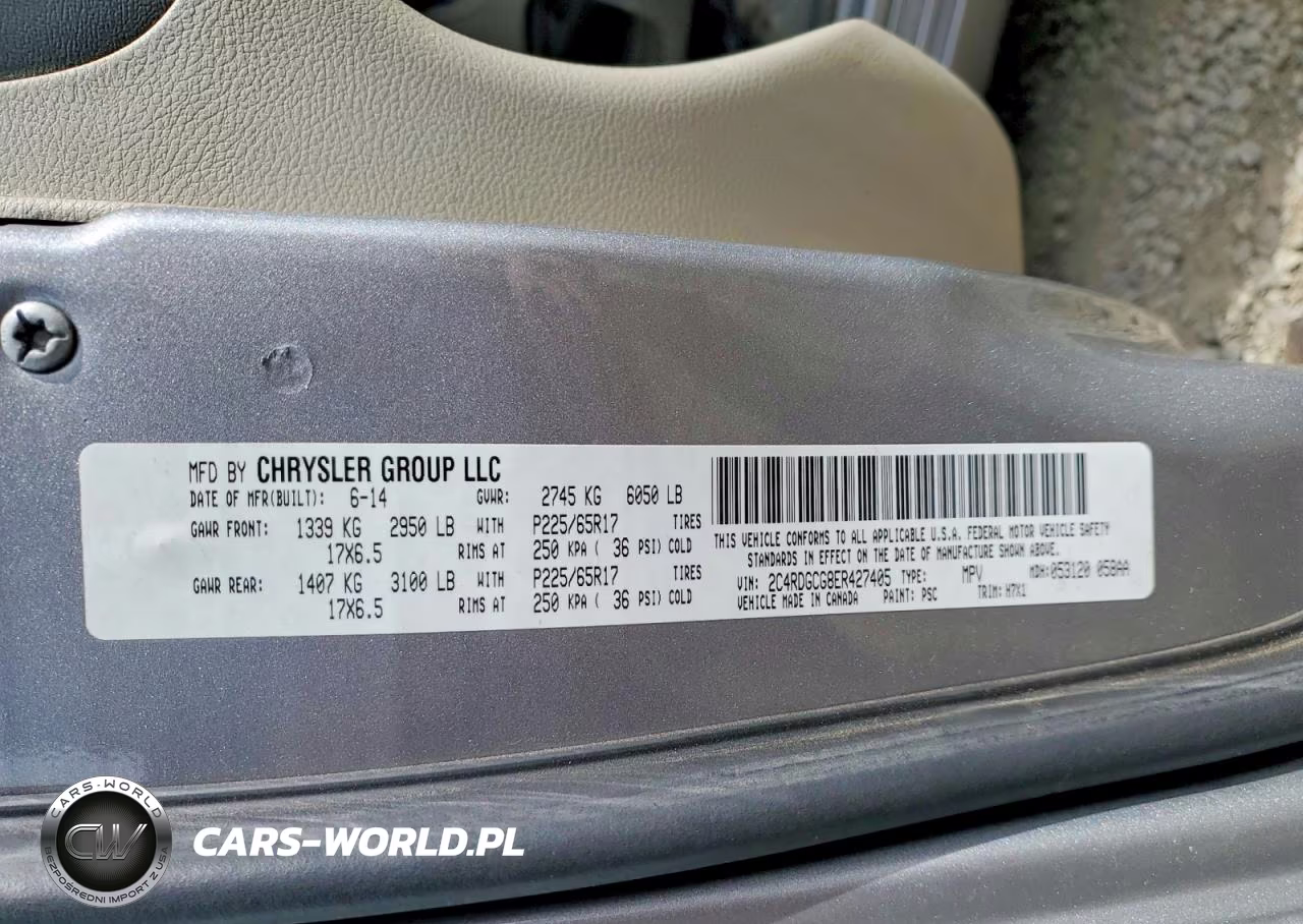 2014 Dodge Grand Caravan Sxt VIN:2C4RDGCG8ER427405 - 13