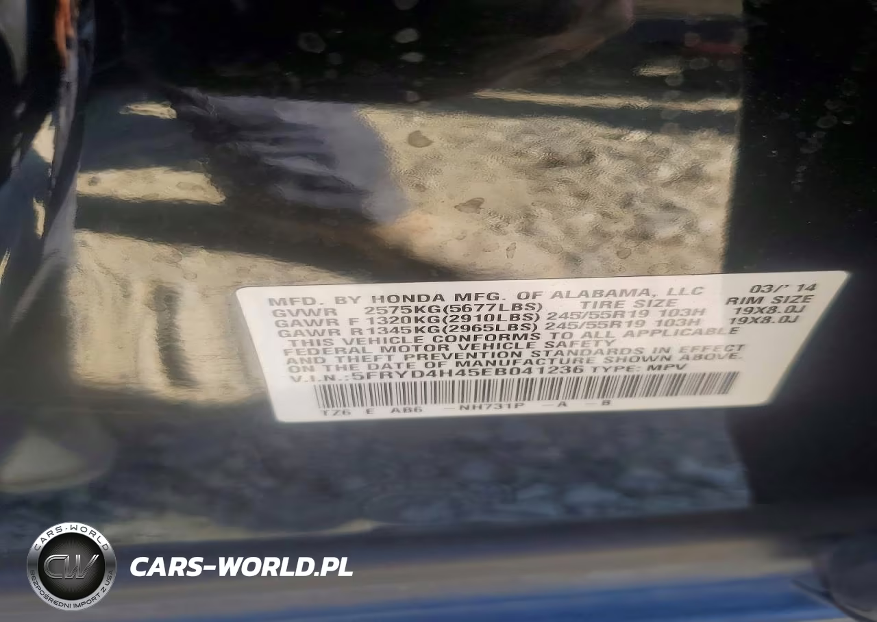 2014 Acura Mdx Technology VIN:5FRYD4H45EB041236 - 13