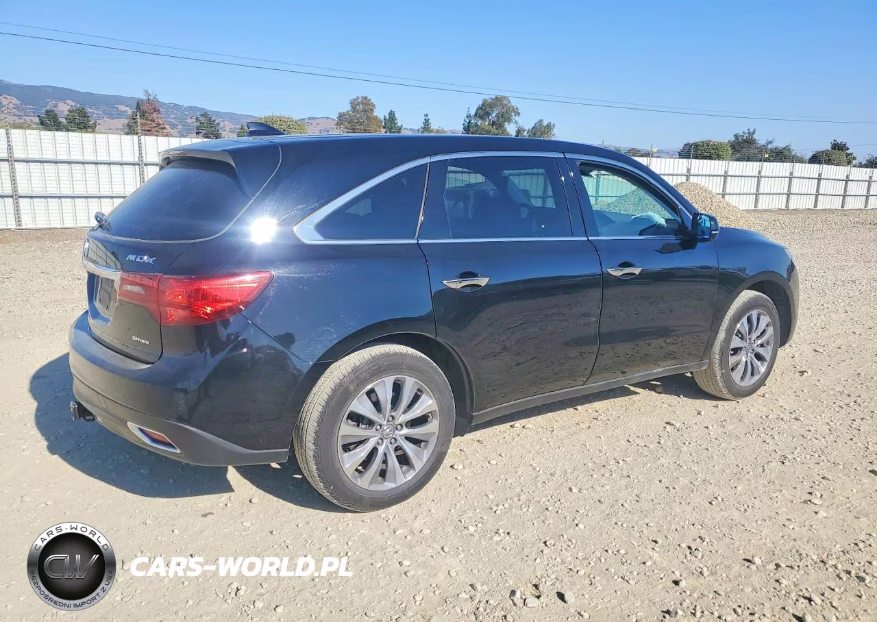 2014 Acura Mdx Technology VIN:5FRYD4H45EB041236 - 3