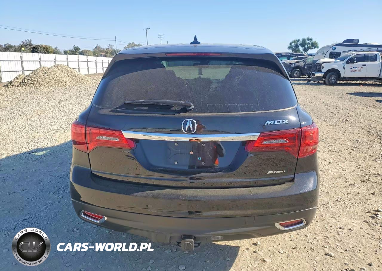 2014 Acura Mdx Technology VIN:5FRYD4H45EB041236 - 6