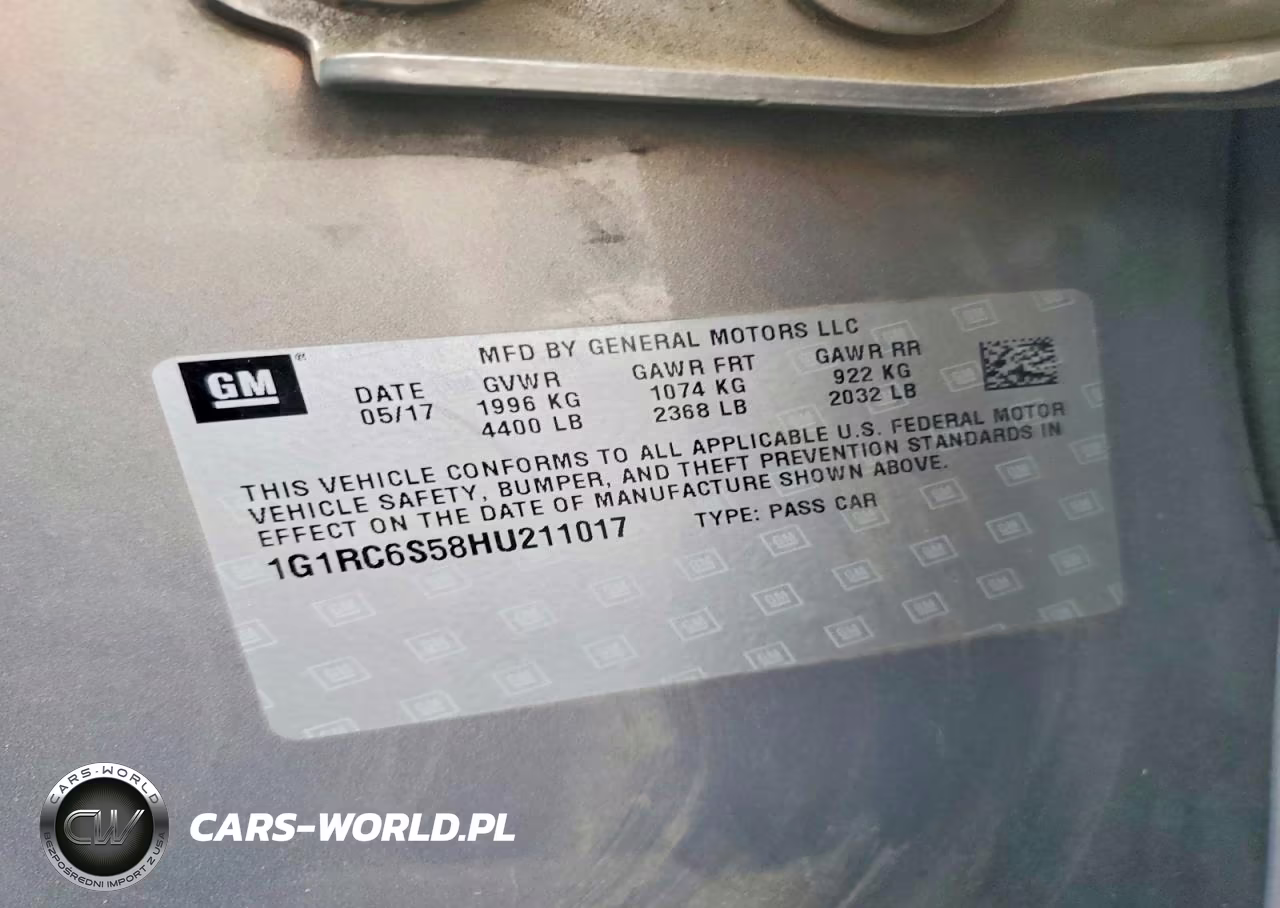 2017 Chevrolet Volt Lt VIN:1G1RC6S58HU211017 - 13