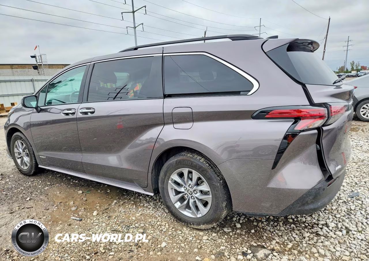 2021 Toyota Sienna Xle VIN:5TDJSKFC5MS011820 - 2