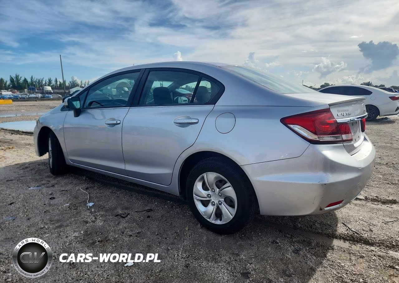 2014 Honda Civic Lx VIN:19XFB2F5XEE028874 - 2