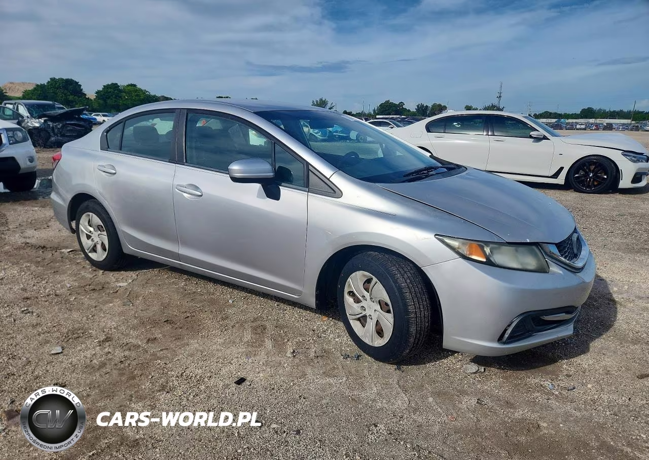 2014 Honda Civic Lx VIN:19XFB2F5XEE028874 - 4