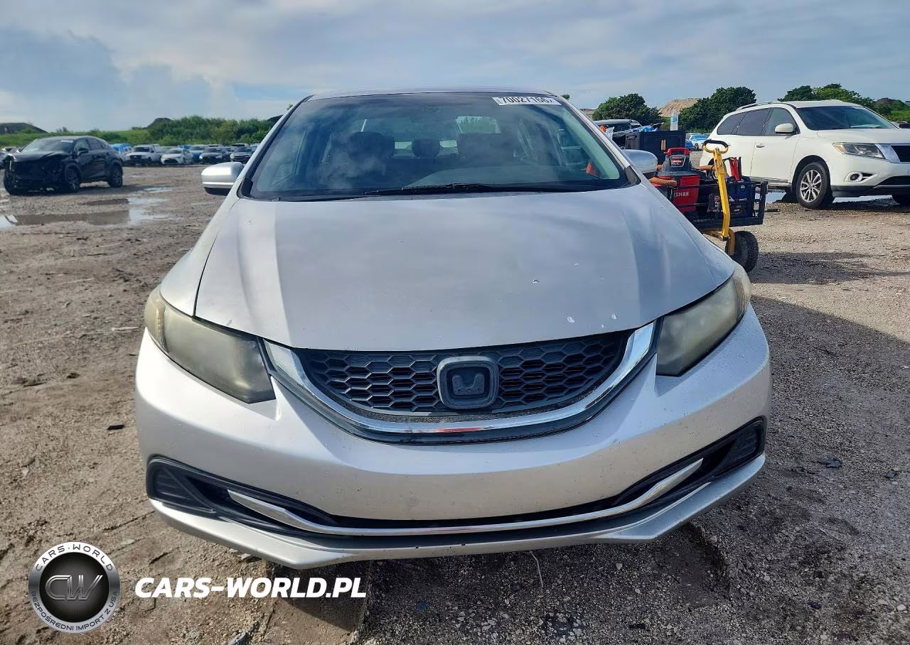 2014 Honda Civic Lx VIN:19XFB2F5XEE028874 - 5