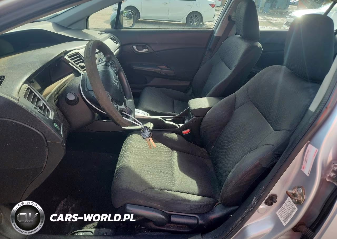 2014 Honda Civic Lx VIN:19XFB2F5XEE028874 - 7