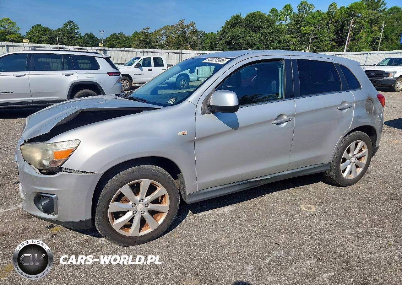 2013 Mitsubishi Outlander Sport Se VIN:4A4AP4AU7DE018893 - 1