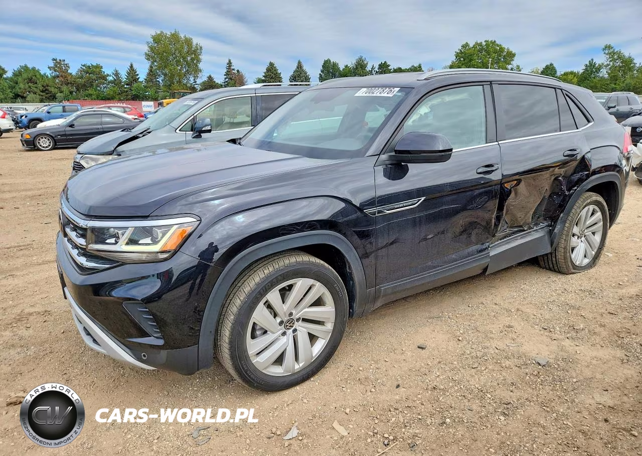 2022 Volkswagen Atlas Cross Sport Se VIN:1V2HE2CA9NC231293 - 1
