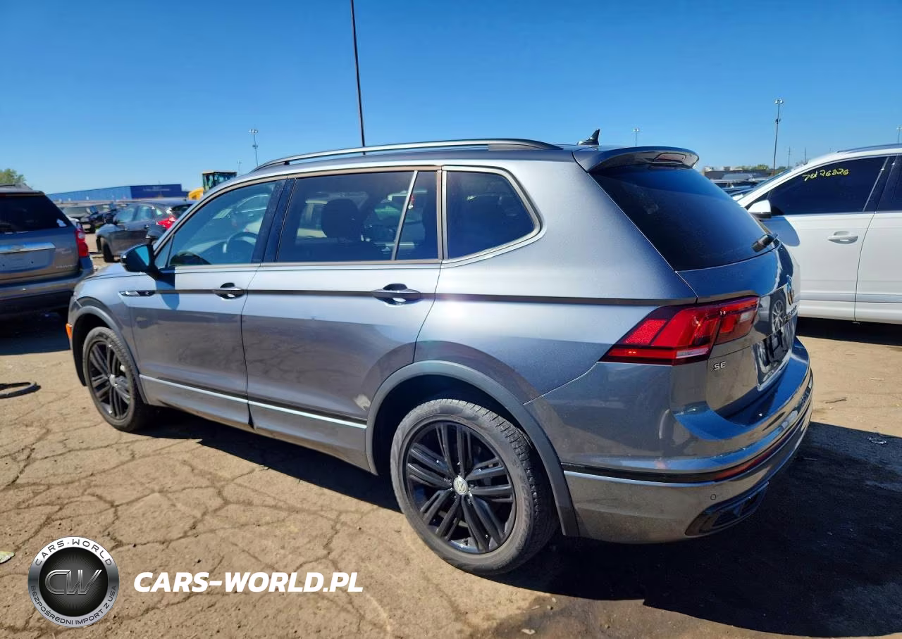 2022 Volkswagen Tiguan Se R-Line Black VIN:3VV8B7AX1NM054981 - 2