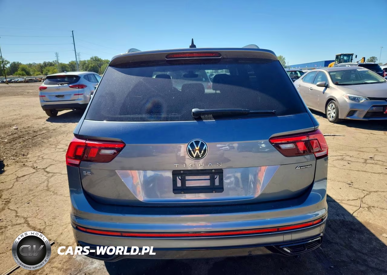 2022 Volkswagen Tiguan Se R-Line Black VIN:3VV8B7AX1NM054981 - 6