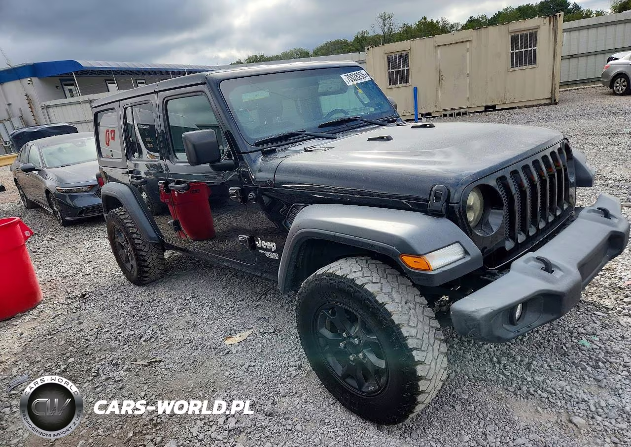 2020 Jeep Wrangler Unlimited Sport VIN:1C4HJXDN5LW257560 - 4