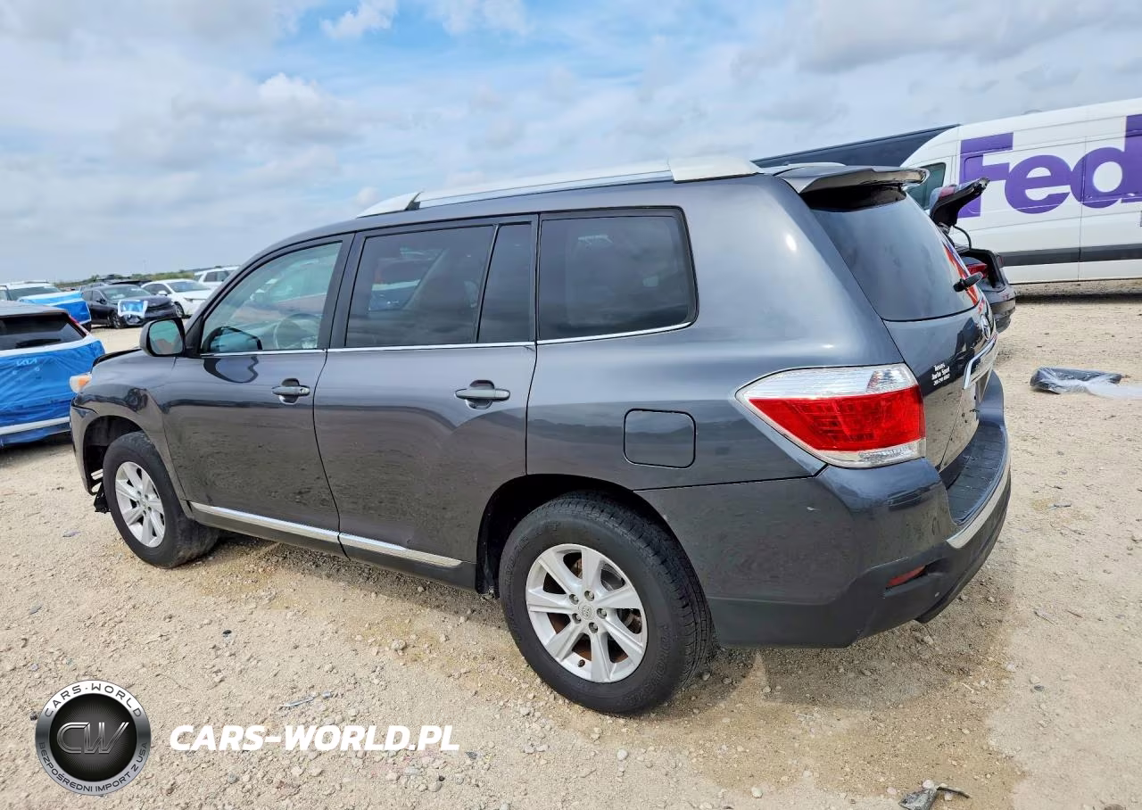 2013 Toyota Highlander Base VIN:5TDZK3EH9DS141542 - 2