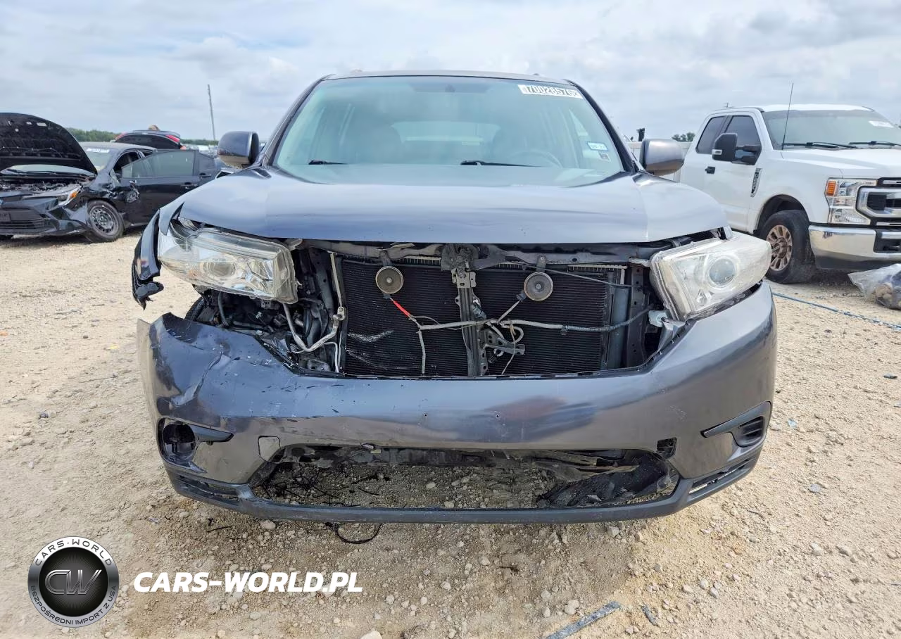 2013 Toyota Highlander Base VIN:5TDZK3EH9DS141542 - 5