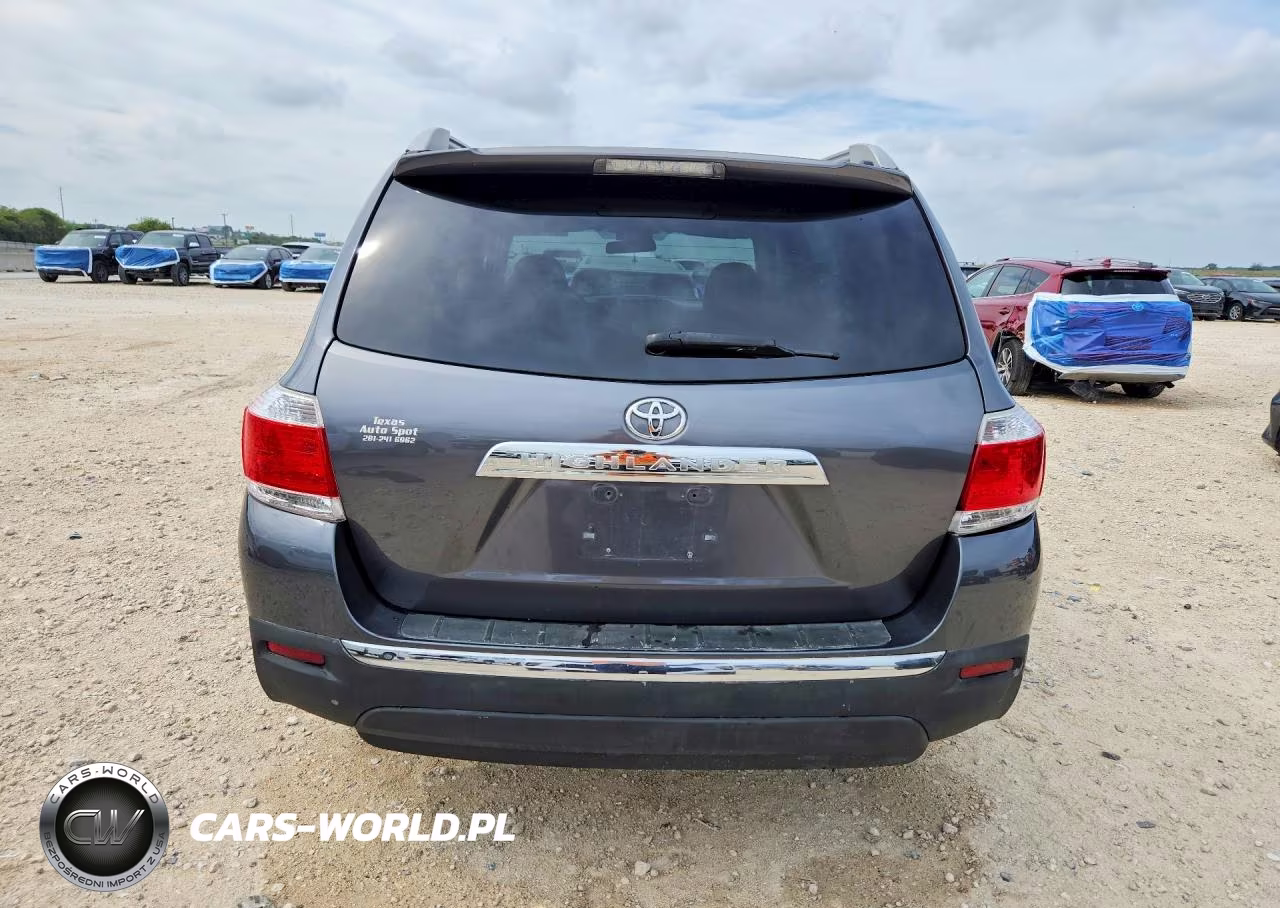 2013 Toyota Highlander Base VIN:5TDZK3EH9DS141542 - 6