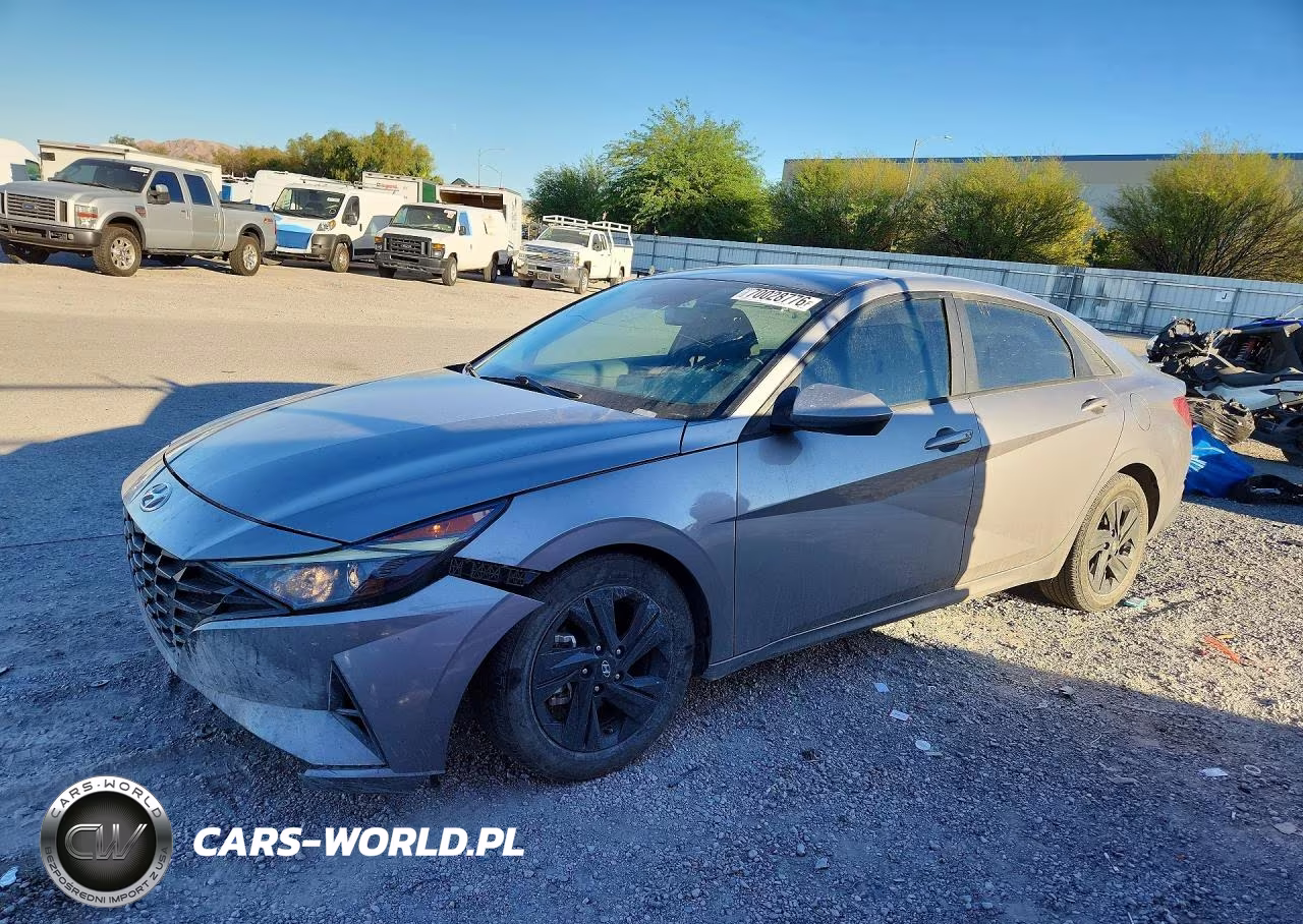 2023 Hyundai Elantra Blue