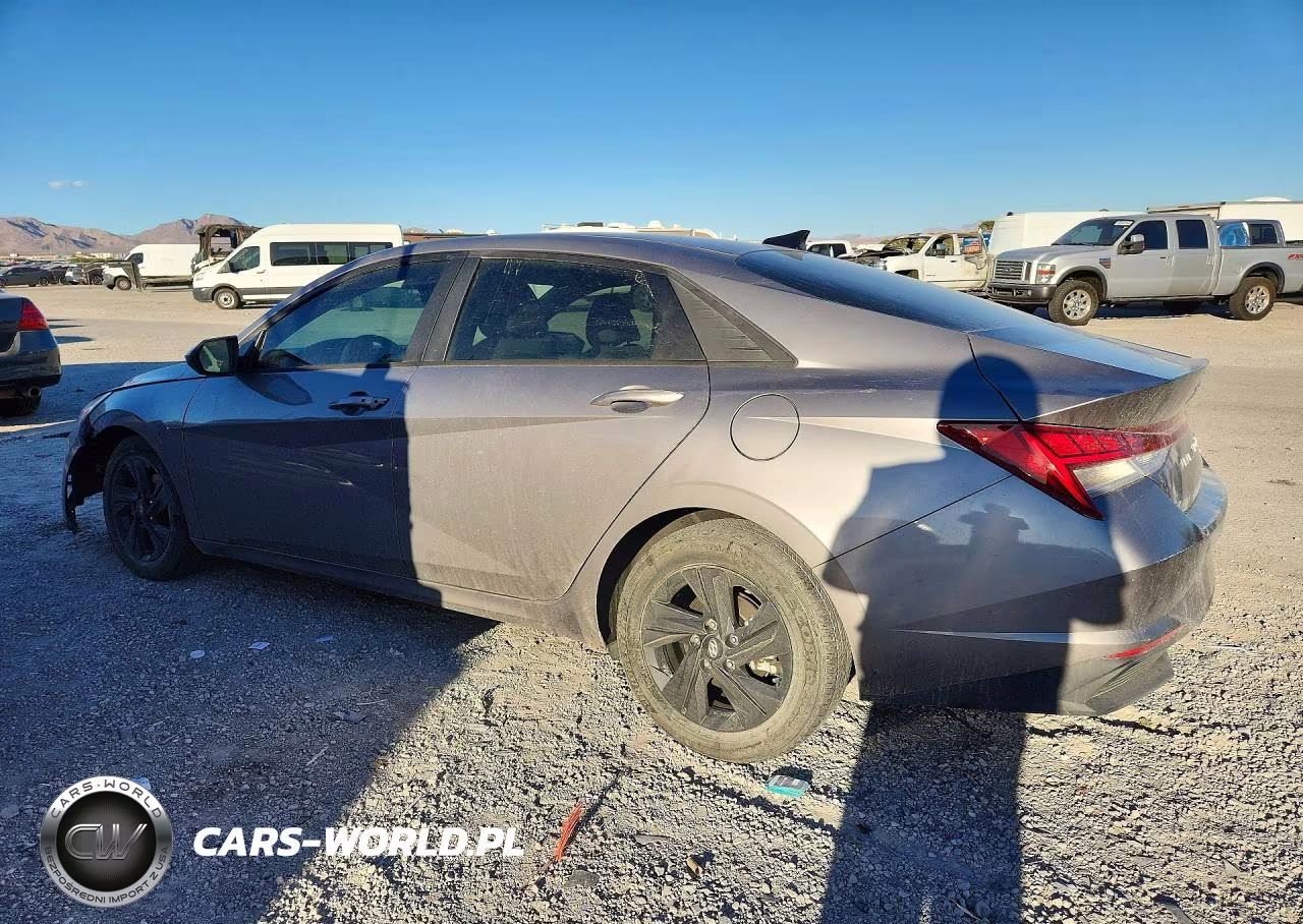 2023 Hyundai Elantra Blue VIN:KMHLM4AJ0PU044711 - 2