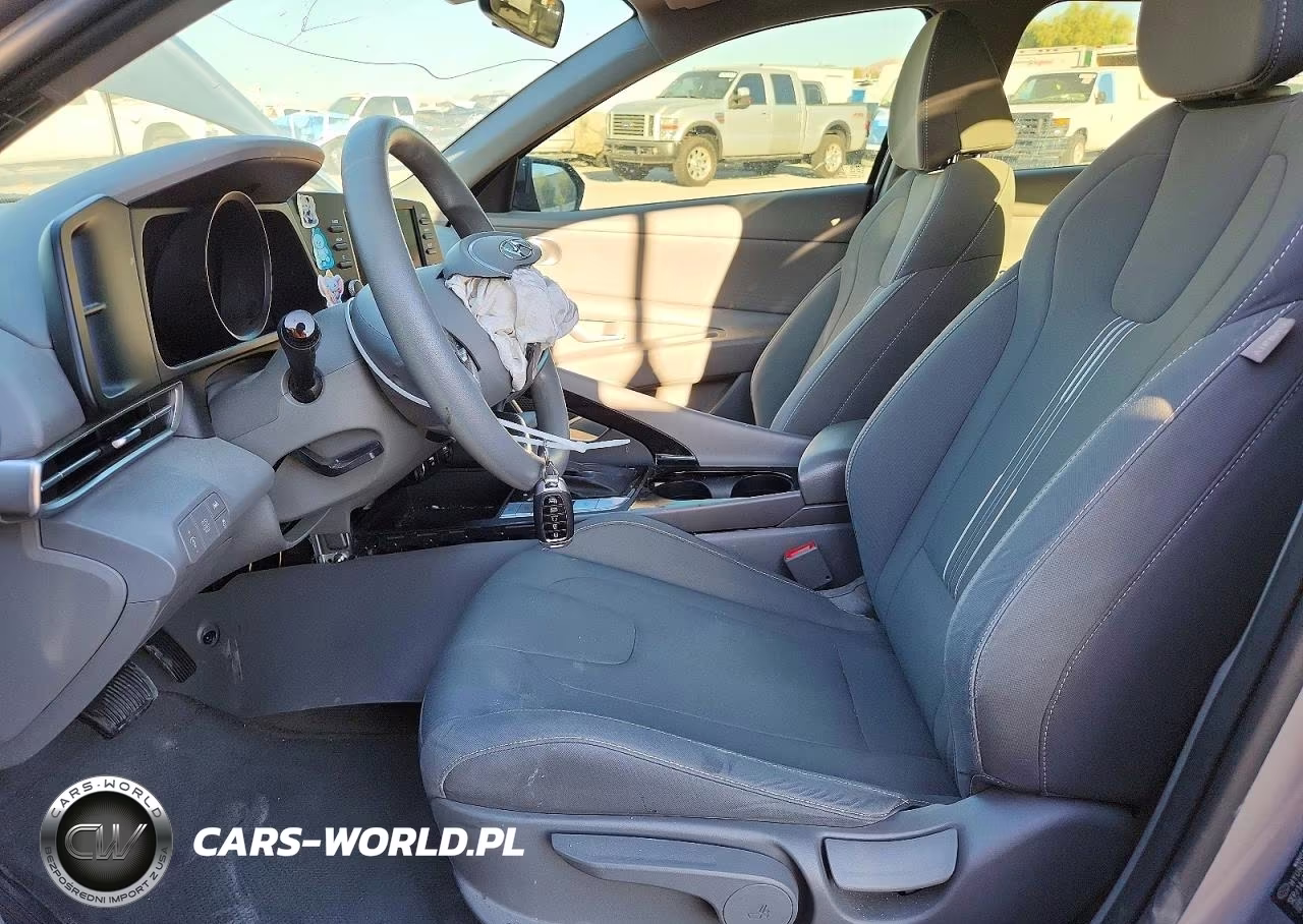 2023 Hyundai Elantra Blue VIN:KMHLM4AJ0PU044711 - 7
