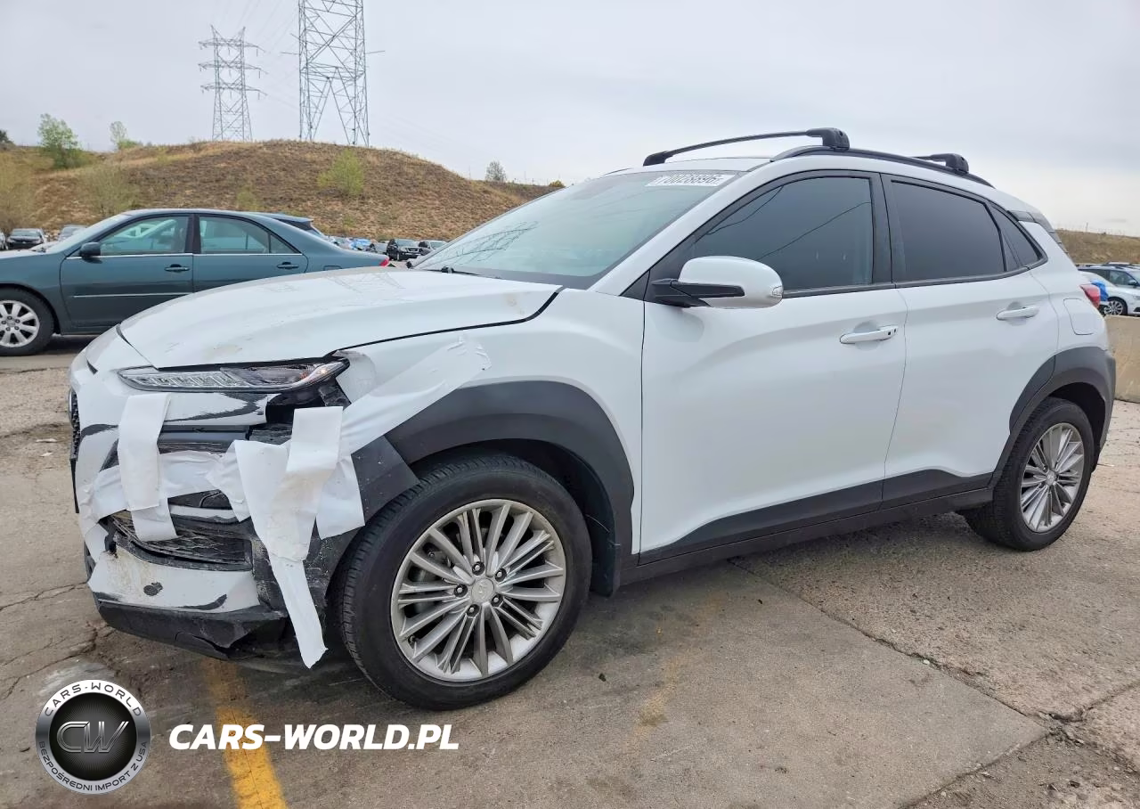 2021 Hyundai Kona Sel VIN:KM8K22AA3MU636587 - 1