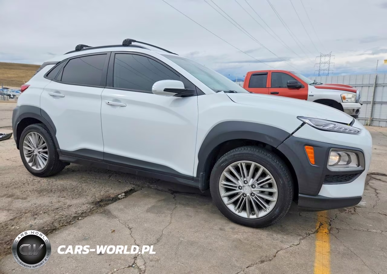 2021 Hyundai Kona Sel VIN:KM8K22AA3MU636587 - 4