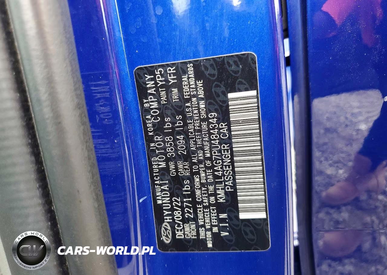 2023 Hyundai Elantra Se VIN:KMHLL4AG7PU484349 - 12