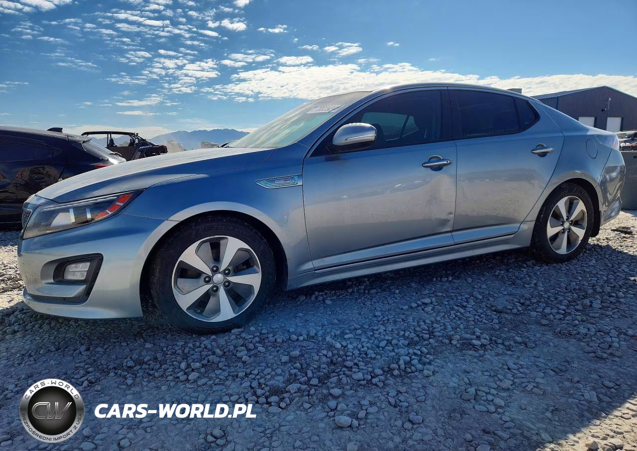 2014 Kia Optima Hybrid VIN:KNAGN4AD0E5068220 - 1