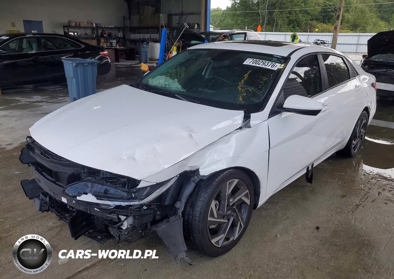 2024 Hyundai Elantra Sel VIN:KMHLS4DG1RU641763 - 1